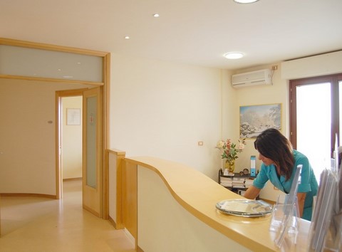 reception dello studio Michele Abbatista